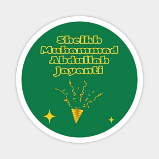 Indian Festivals - Sheikh Muhammad Abdullah Jayanti Magnet